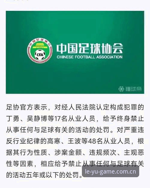 资深用户分享：中国足协第三批禁足名单背后的行业思考